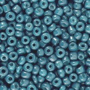 Seed beads 8/0 (3mm) Adriatic blue